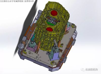基于SolidWorks的铸铝件液压工装夹具3D模型设计